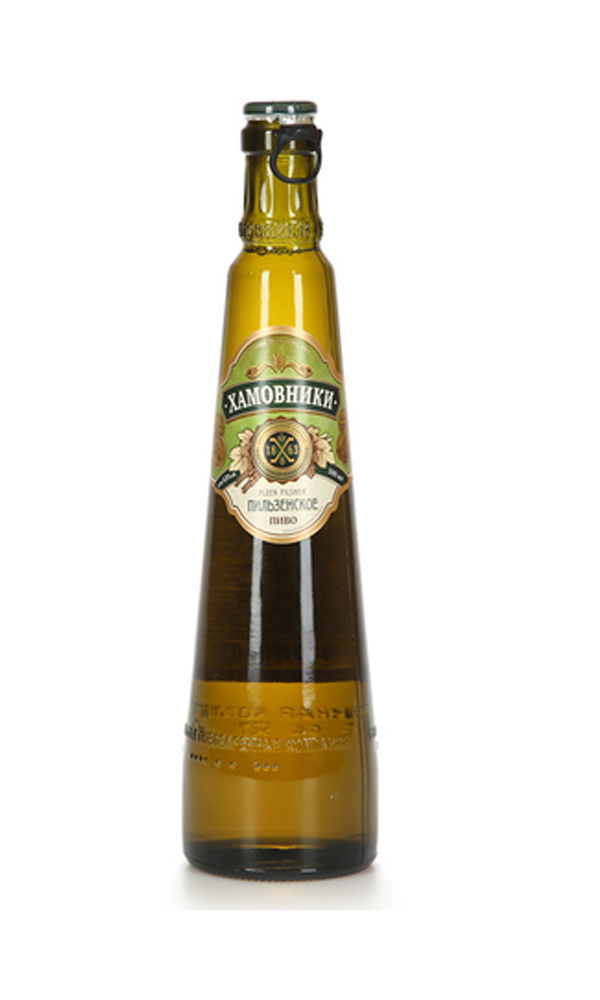 картинка Пиво Хамовники Пильзенское 0,5л бут