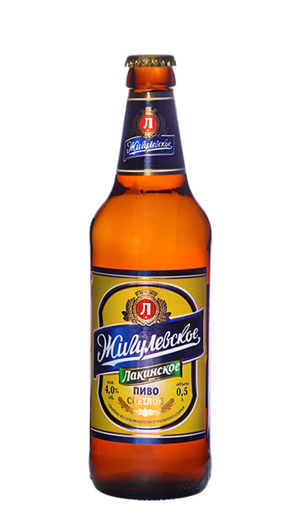 картинка Пиво Лакинское Жигулевское  0,5 бут