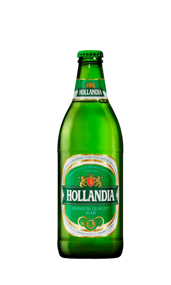 картинка Пиво HOLLANDIA (лиц) 0,5 бут